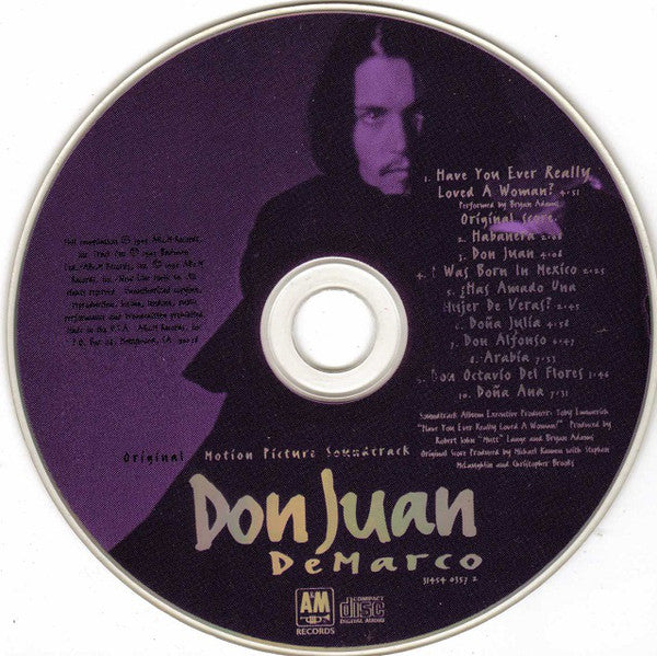 Michael Kamen : Don Juan DeMarco (Original Motion Picture Soundtrack) (CD, Comp)