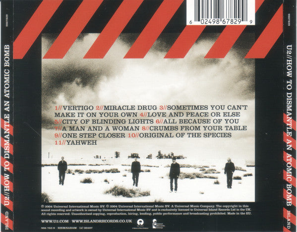 U2 : How To Dismantle An Atomic Bomb (CD, Album)