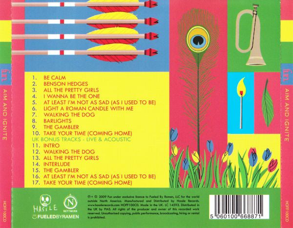 Fun. : Aim & Ignite (CD, Album, RE)