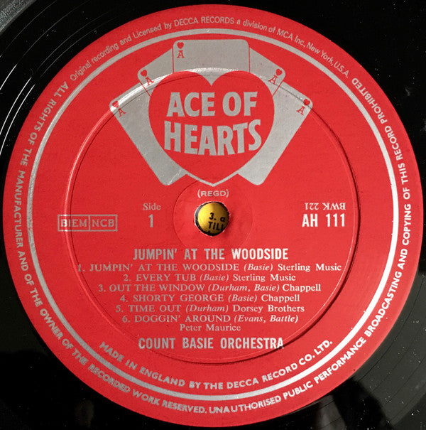 Count Basie Orchestra : Jumpin' At The Woodside (LP, Comp)