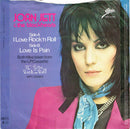 Joan Jett & The Blackhearts : I Love Rock-N-Roll (7", Single, Pap)