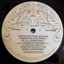 Ludwig van Beethoven Played By Daniel Chorzempa : Piano Sonatas - Moonlight / Pathetique / Appassionata (LP, RE)
