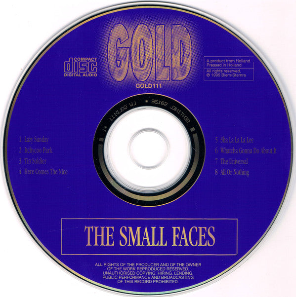 Small Faces :  Gold (CD, Comp)