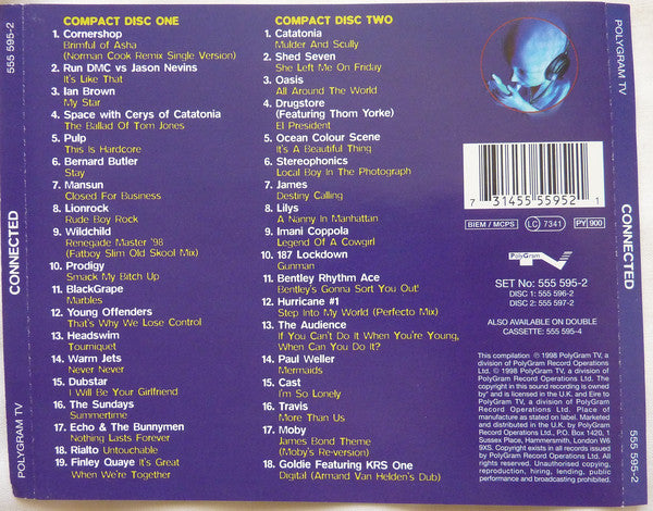 Various : Connected (2xCD, Comp)