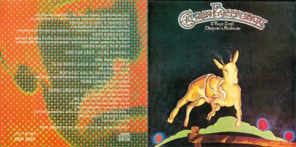 Captain Beefheart And The Magic Band : Bluejeans & Moonbeams (CD, Album, RE)