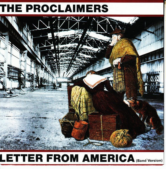 The Proclaimers : Letter From America (Band Version) (7", Single, Pap)