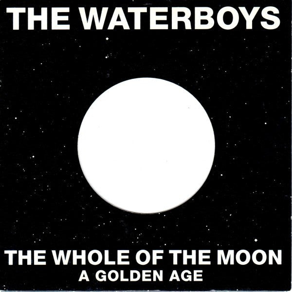 The Waterboys : The Whole Of The Moon (7", Single, Sil)