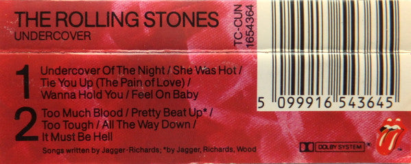 The Rolling Stones : Undercover (Cass, Album)