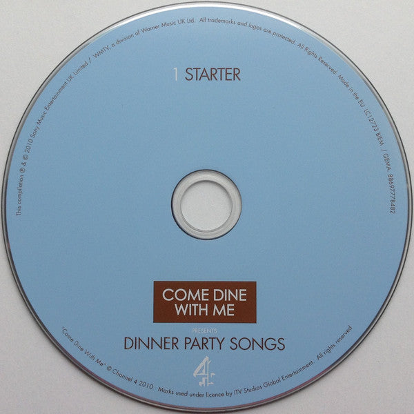 Various : Come Dine With Me Presents Dinner Party Songs (3xCD, Comp)