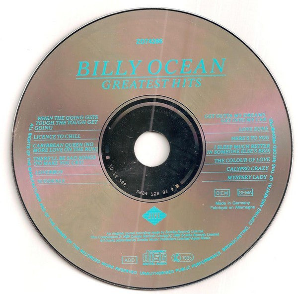 Billy Ocean : Greatest Hits (CD, Comp)