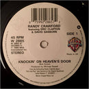 Randy Crawford Featuring Eric Clapton And David Sanborn : Knockin' On Heaven's Door (7")