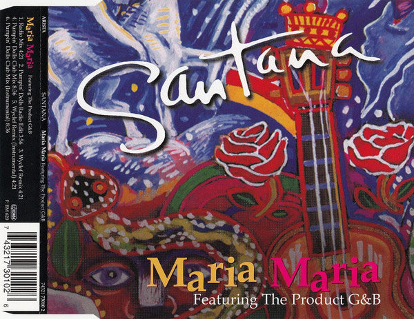 Santana Featuring The Product G&B : Maria Maria (CD, Maxi)