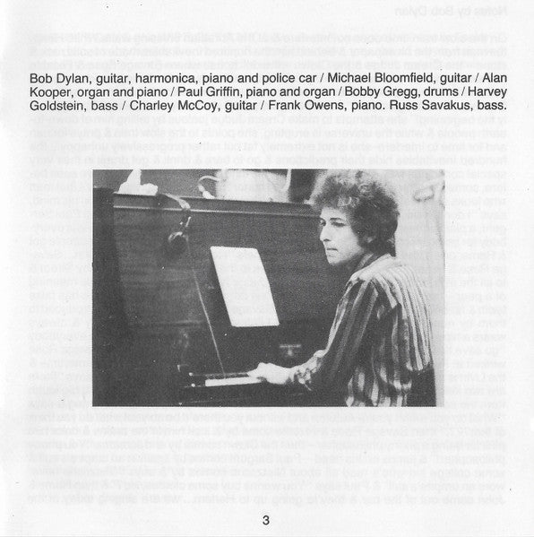 Bob Dylan : Highway 61 Revisited (CD, Album, RE)