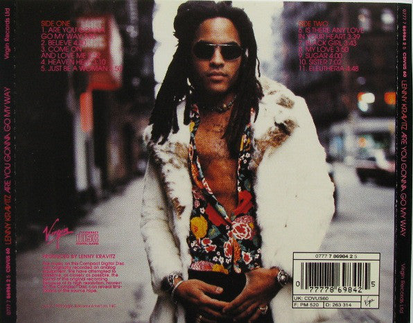 Lenny Kravitz : Are You Gonna Go My Way (CD, Album)