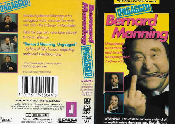 Bernard Manning : Ungagged (Cass)
