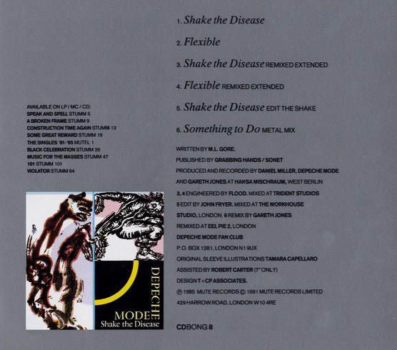 Depeche Mode : Shake The Disease (CD, Single, RE)