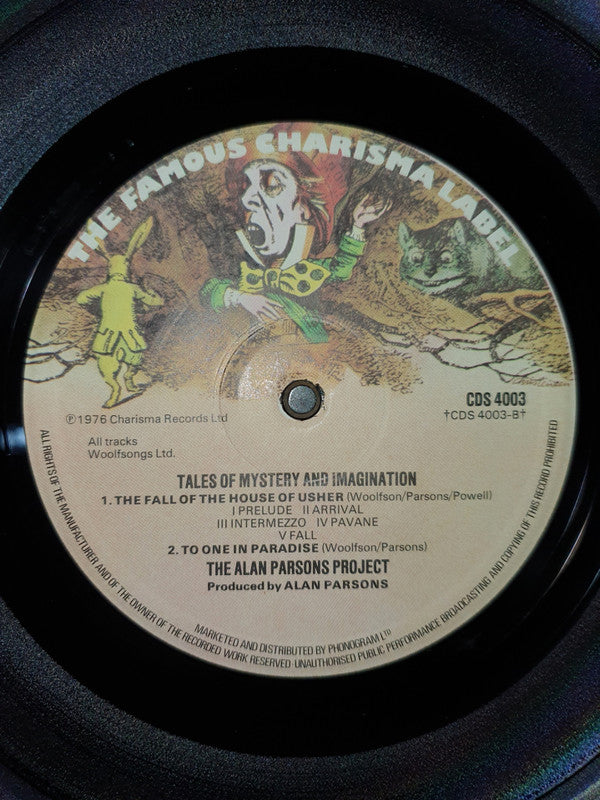 The Alan Parsons Project : Tales Of Mystery And Imagination • Edgar Allan Poe (LP, Album, Bei)