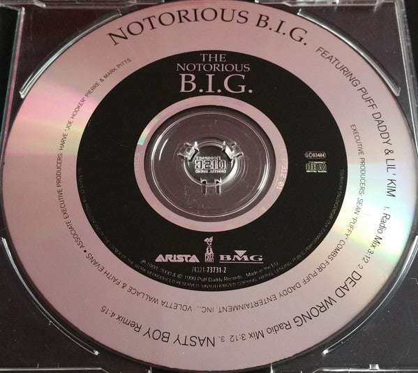 The Notorious B.I.G.* Featuring Puff Daddy & Lil' Kim : Notorious B.I.G. (CD, Single)