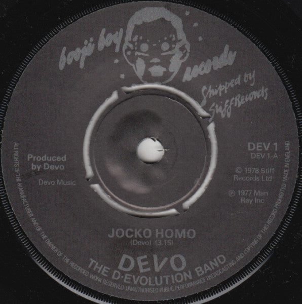 Devo : Jocko Homo / Mongoloid (7", Single, Fol)