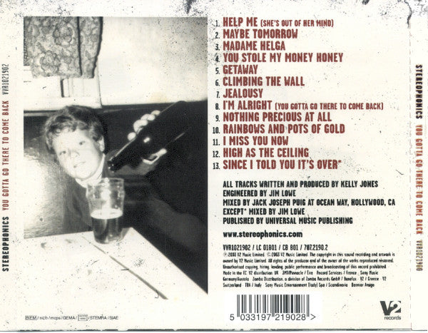 Stereophonics : You Gotta Go There To Come Back (CD, Album)