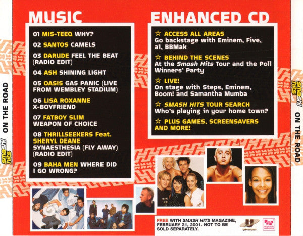 Various : Smash Hits! - On The Road (CD, Comp, Enh)