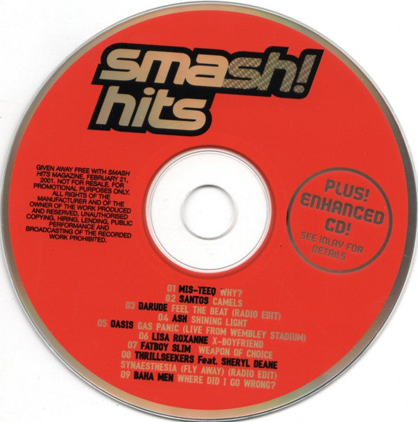 Various : Smash Hits! - On The Road (CD, Comp, Enh)