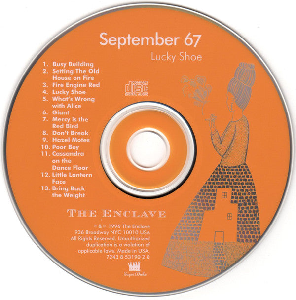 September '67 : Lucky Shoe (CD, Album, Dig)