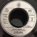 Elton John : Sacrifice (7", Single)