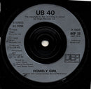 UB40 : Homely Girl (7", Single, Sil)