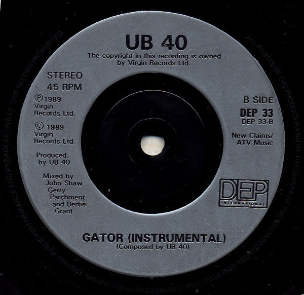 UB40 : Homely Girl (7", Single, Sil)