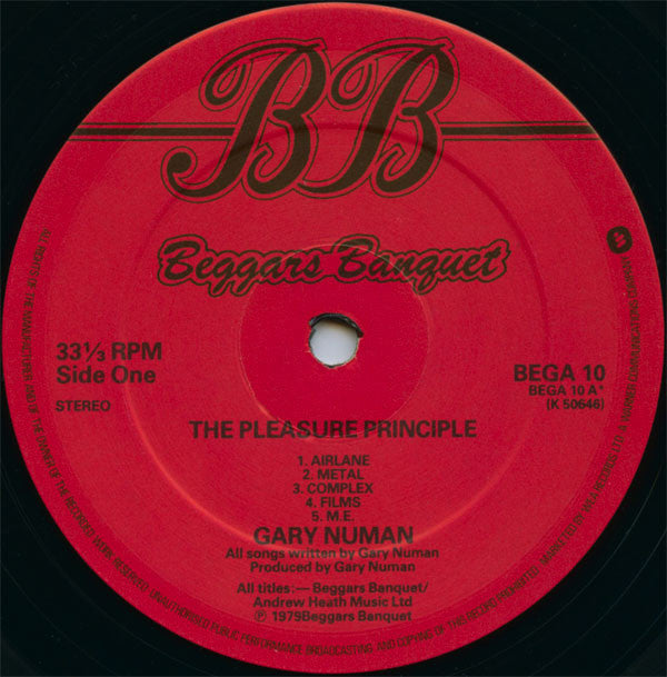 Gary Numan : The Pleasure Principle (LP, Album)