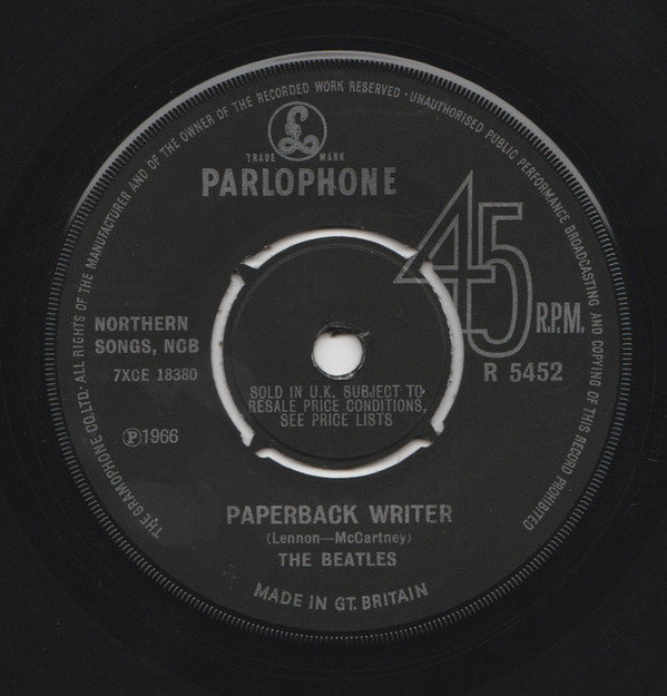 The Beatles : Paperback Writer (7", Single)