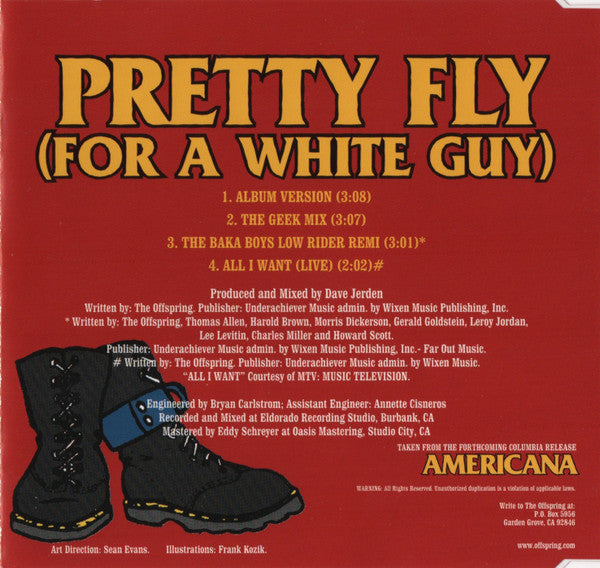 The Offspring : Pretty Fly (For A White Guy) (CD, Maxi)