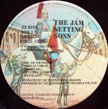 The Jam : Setting Sons (LP, Album)