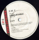 EMF : Unbelievable (7", Single, Pap)