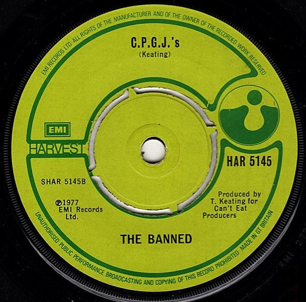 The Banned : Little Girl (7", Single, RE, Com)