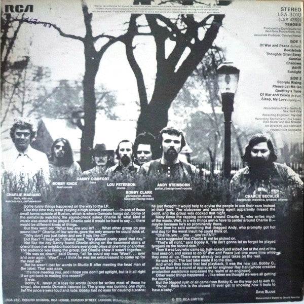 Osmosis (8) : Osmosis (LP, Album)