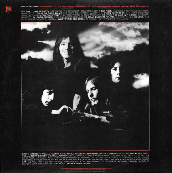 Humble Pie : Smokin' (LP, Album, Emb)