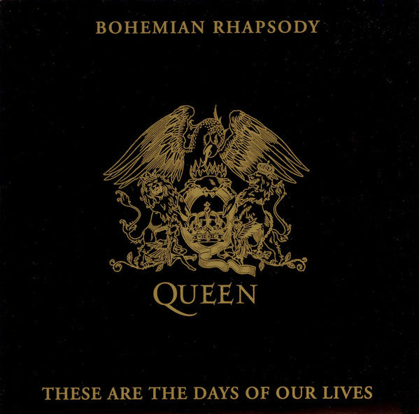 Queen : Bohemian Rhapsody / These Are The Days Of Our Lives (7", Single, Sol)