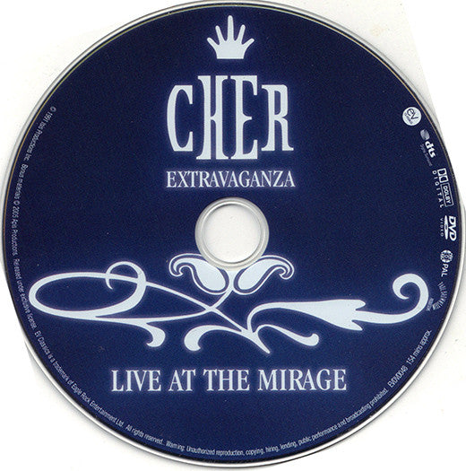 Cher : Extravaganza Live At The Mirage (DVD-V, PAL)