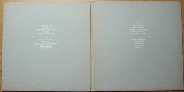 Joy Division : Still (2xLP, Album, Gat)