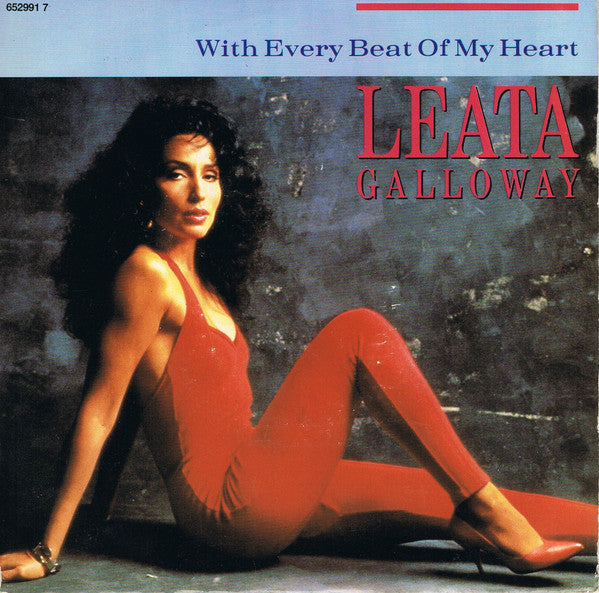 Leata Galloway : With Every Beat Of My Heart (7")