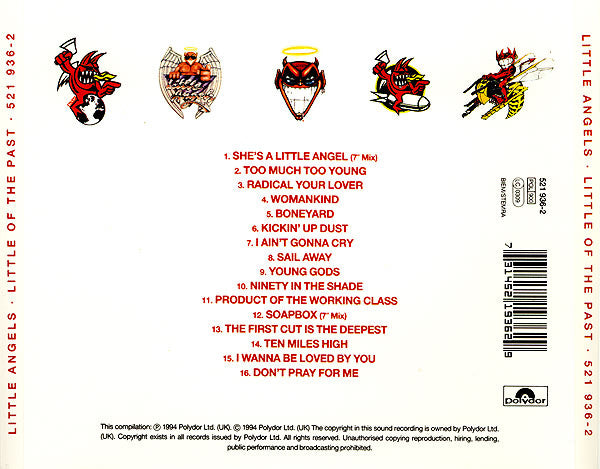 Little Angels : LIttle Of The Past (CD, Comp)