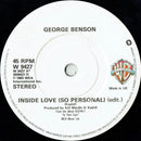 George Benson : Inside Love (So Personal) / On Broadway (Live Version) (7", Single)