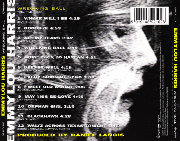 Emmylou Harris : Wrecking Ball (HDCD, Album)