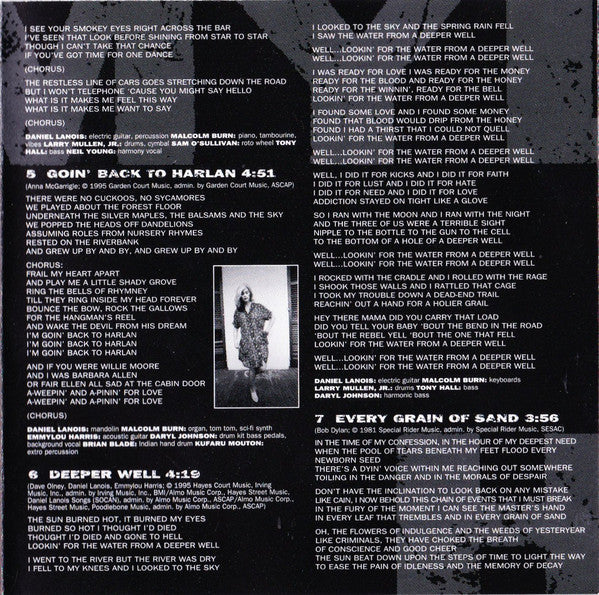 Emmylou Harris : Wrecking Ball (HDCD, Album)