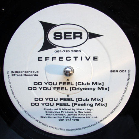 Effective (2) : Do You Feel (12")
