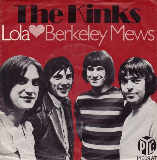 The Kinks : Lola / Berkeley Mews (7", Single, Mono)