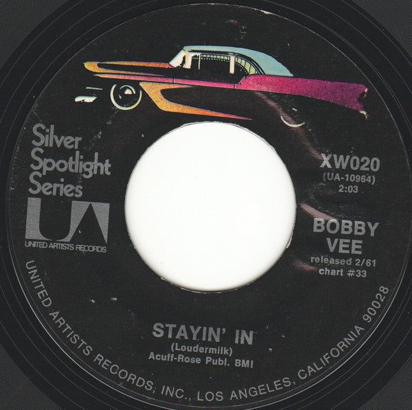 Bobby Vee : Devil Or Angel / Stayin' In (7", Single)