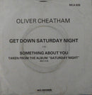 Oliver Cheatham : Get Down Saturday Night (7", Single, Inj)